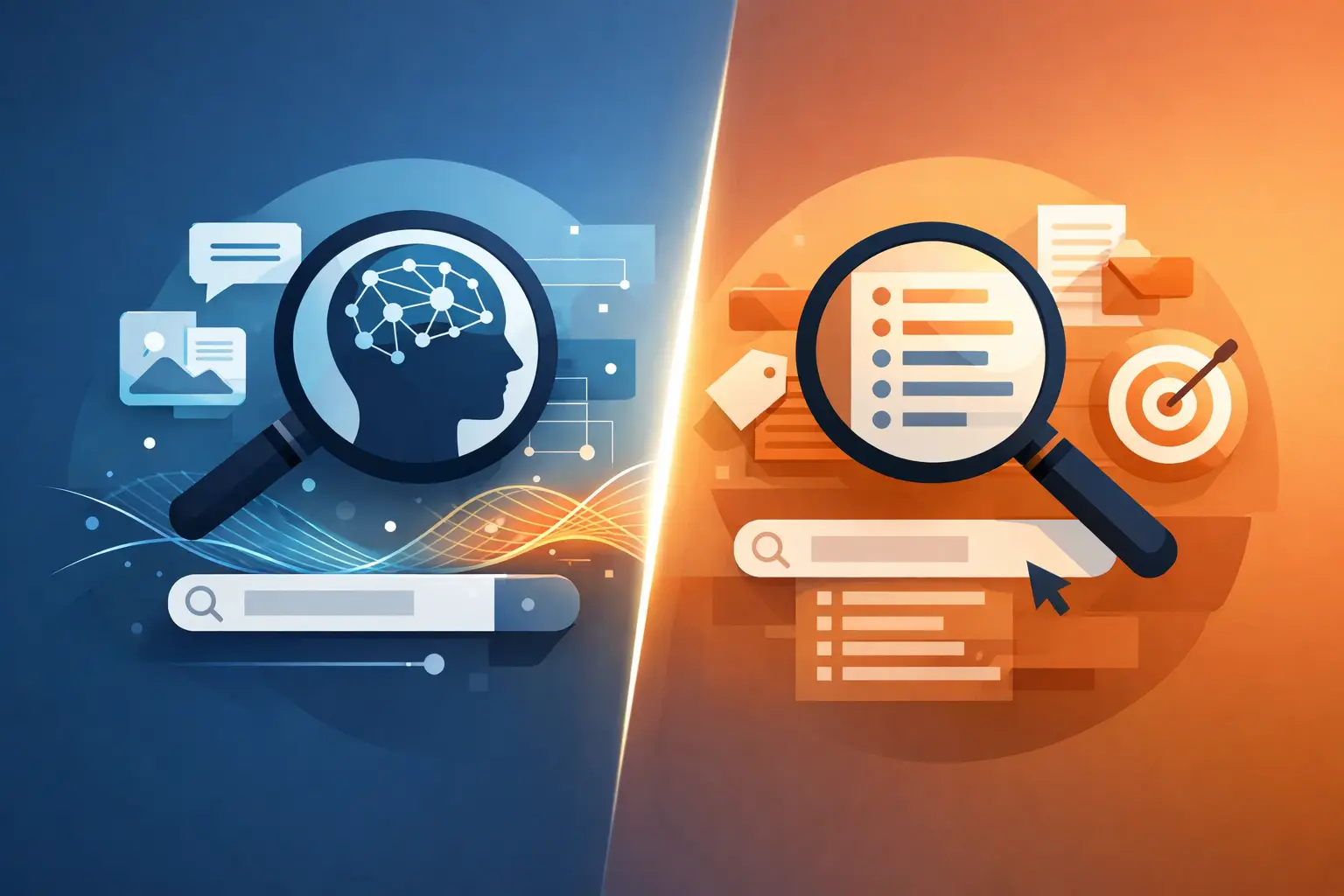 Semantic Search Versus Keyword Search